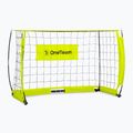 Poartă de fotbal OneTeam Flex Square 120 x 80 cm verde