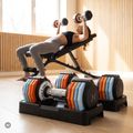 Set de haltere reglabile XTREXO 2 x 5 kg multicolor 15