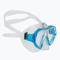 Set de snorkeling pentru copii AQUASTIC Shelly mască + tub albastru deschis 2