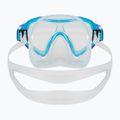 Set de snorkeling pentru copii AQUASTIC Shelly mască + tub albastru deschis 4