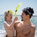 Set de snorkeling pentru copii AQUASTIC Minke mască + tub verde 10