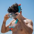 Set de snorkeling AQUASTIC Jetty mască + tub + labe albastru 16