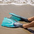 Set de snorkeling AQUASTIC Jetty mască + tub + labe albastru 18