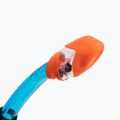 Set de snorkeling pentru copii AQUASTIC Shelly mască + tub + labe albastru 11