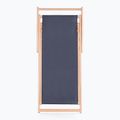 Șezlong de grădină reglabil Kadva LSR01310 gri KSB001 2