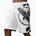 Hayabusa Icon Icon Fight pantaloni scurți de antrenament alb ICFS-WH-M