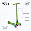 HUMBAKA Mini T scuter cu trei roți pentru copii verde HBK-S6T 2