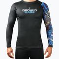 Jachetă pentru bărbați Ground Game Yokai 3.0 Rashguard negru/albastru