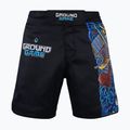 Pantaloni scurți MMA pentru bărbați Ground Game MMA Yokai 3.0 negru 22SHORTSMMAYOK3