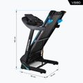 Urbogym V680 bandă de alergare electrică neagră 590490606085053 5