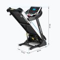 Bandă de alergare electrică Urbogym V660S, negru, 5904906085077 7