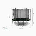 Urbogym Jumper 312 cm trambulină de grădină neagră 10FT 7