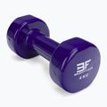 Ganteră din vinil Bauer Fitness 4 kg albastră AC-1405