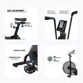Bicicletă cu rezistență pe aer Xebex Air 1000 black 7
