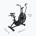 Bicicletă cu rezistență pe aer Xebex Air 1000 black 8