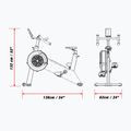 Bicicletă cu rezistență pe aer XEBEX Eco Air Cycle black 12