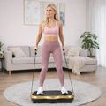 Platformă cu vibrații Extralink Moonwalk Spin Move black/gold 10