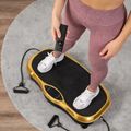 Platformă cu vibrații Extralink Moonwalk Spin Move black/gold 11