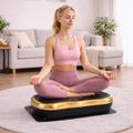 Platformă cu vibrații Extralink Moonwalk Spin Move black/gold 12