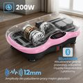 Platformă cu vibrații Extralink Moonwalk Spin Move black/pink 11