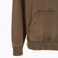 Hanorac pentru bărbați PROSTO Checked Hoodie dark brown 3