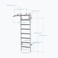 BenchK scara de gimnastică negru BK-231B 2