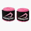 Bandaje de box Overlord elastic roz 200001-PK/350 3