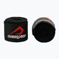 Bandaje de box Overlord elastic 400 cm negru 2