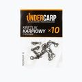 UNDERCARP crap pivotant UNDERCARP cu inel de eliberare rapidă negru UC54