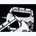 Pedale pentru bicicletă Dartmoor Thunder mirror silver 7