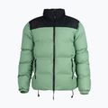 Jachetă izolată pentru bărbați BERGSON Snowy Wolf Micro-Therm dark mineral