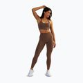 Colanți de antrenament pentru femei BeShaped Gym Queen brown 2