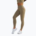 Colanți de antrenament pentru femei BeShaped Gym Queen taupe