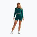 Pantaloni scurți de antrenament pentru femei BeShaped Power Up! dark green 2