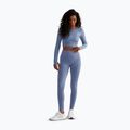Top de antrenament pentru femei BeShaped Femme Force LS light blue 2