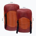 Sac de dormit Alpinus Primalight 1200 drept portocaliu 8