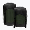 Sac de dormit Alpinus Ultralight 1000 drept verde 7