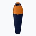 Sac de dormit Alpinus Ultralight 850 drept portocaliu/albastru marin