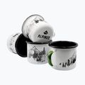 Cană de drumeții Alpinus Enamelled White Bear 2