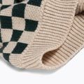 Căciulă de iarnă pentru copii KID STORY Merino green chessboard 4