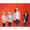 Jachetă pentru copii KID STORY Bio Finishing Bomberka colorful stripes 12