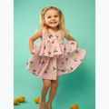 Rochie pentru copii KID STORY Muślinowa pink daisy 13