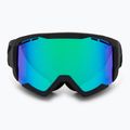 Ochelari de schi IMX Snow black matt/black/green irridium/bown 2