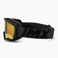 Ochelari de schi IMX Snow black matt/black/gold irridium/ bown 4