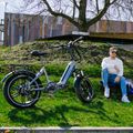 Bicicletă electrică JOBOBIKE Romer 48V 14Ah gri 6