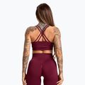 Sutien de antrenament Gym Glamour Push Up 2.0 merlot 3