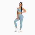 Colanți pentru femei Gym Glamour Push Up 2.0 blue lagoon 2