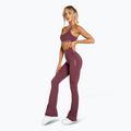 Colanți pentru femei  Gym Glamour Push Up 2.0 burgundy 4