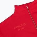 Bluză fleece pentru femei JoyInMe Zip Flow Sweatshirt berry crash 3