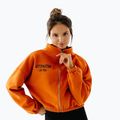 Bluză fleece pentru femei JoyInMe Zip Flow Sweatshirt pumpkin spice